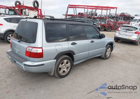 2002 Subaru Forester S из США, поврежденный, VIN JF1SF65622H714536